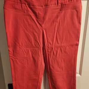 Chic Women's Coral Straight Leg Pants